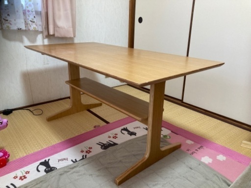 無印良品ダイニングテーブルソファチェア (nobu) 西神中央のオフィス用家具《机》の中古あげます・譲ります