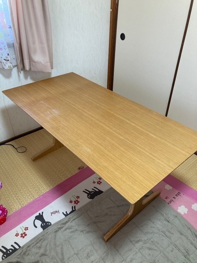 無印良品ダイニングテーブルソファチェア (nobu) 西神中央のオフィス用家具《机》の中古あげます・譲ります