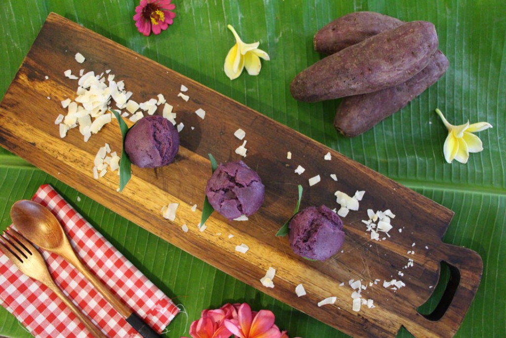 Enatura Resep Apem Ubi Ungu Enatura