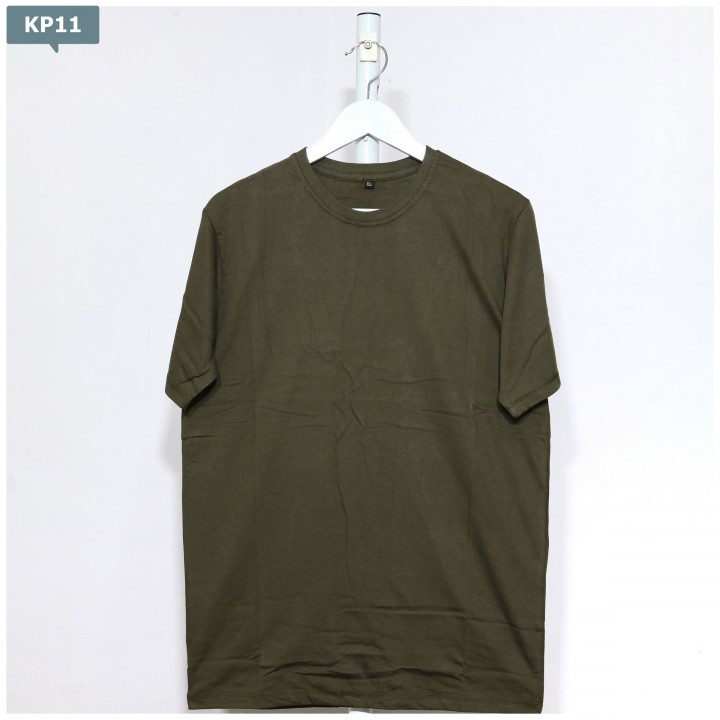 KAOSBM.NET - KAOS POLOS HIJAU LUMUT FIRZ KP11