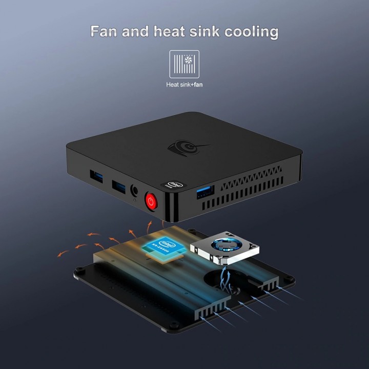 Tokuniku BEELINK T4 Mini PC Intel Atom x5Z8500 RAM 4GB ROM 64GB