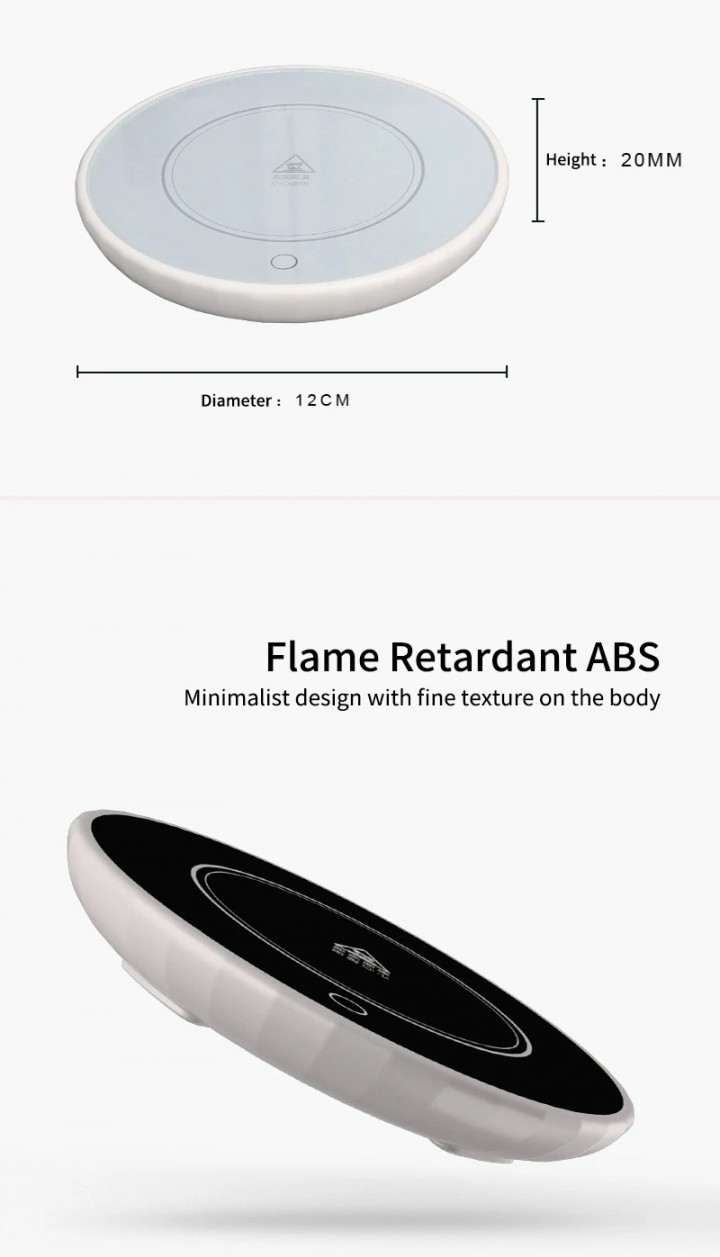 TOKO SINYO LOSKII A06 Electric Smart Cup Heating Mat 18W with