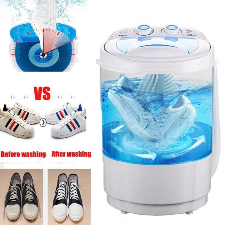 TOKO SINYO Portable 4.5kg Mini Washing Machine Shoe Washer XPB45588