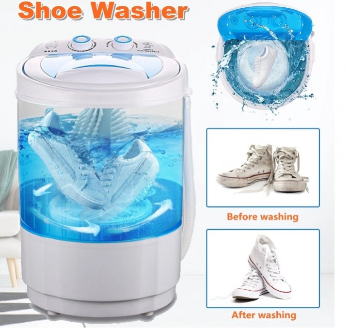 TOKO SINYO Portable 4.5kg Mini Washing Machine Shoe Washer XPB45588