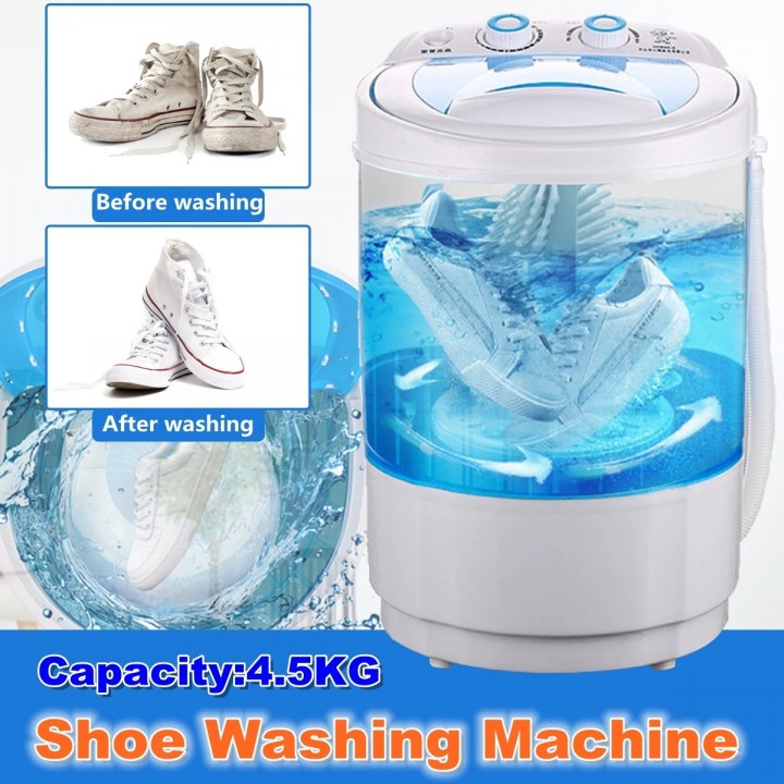 TOKO SINYO Portable 4.5kg Mini Washing Machine Shoe Washer XPB45588