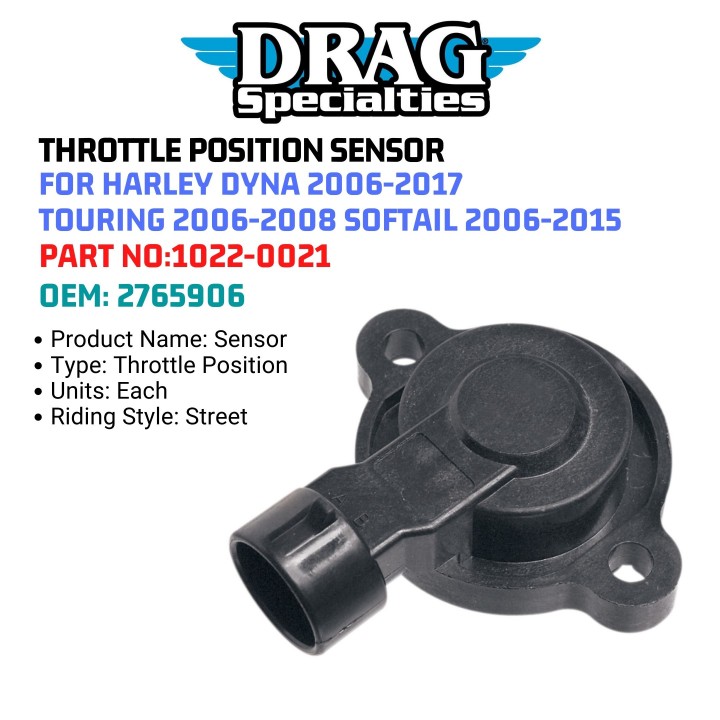 Jack 13 motor DRAG SPECIALTIES THROTTLE POSITION SENSOR HARLEY DYNA