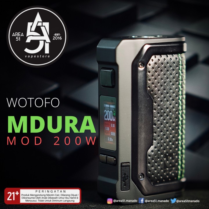 Area51 Katamso - WOTOFO MDURA MOD 200W