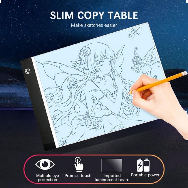 Tokuniku Graphics LED Drawing Board A3 Size with ThreeLevel Dimming