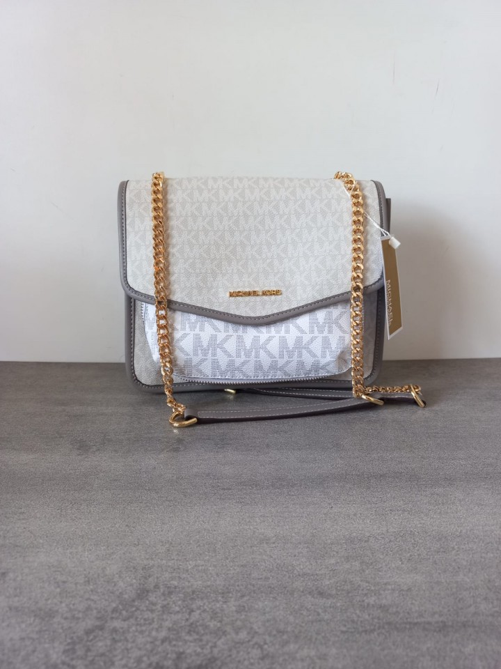 Branded Outlet MICHAEL KORS REGINA MEDIUM COLORBLOCK FLAP SHOULDER BAG