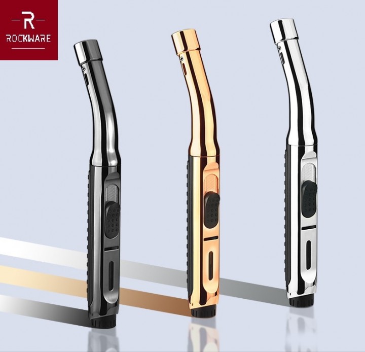 Tokuniku ROCKWARE RWK7 Precision Torch Butane Jet Flame Lighter Refillable