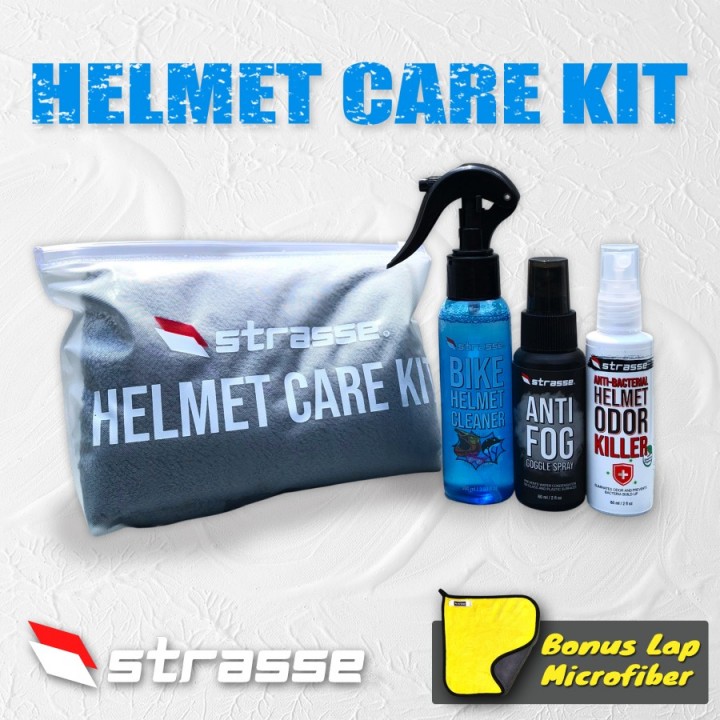 Anonim Cycle STRASSE 3 IN 1 HELMET CARE KIT