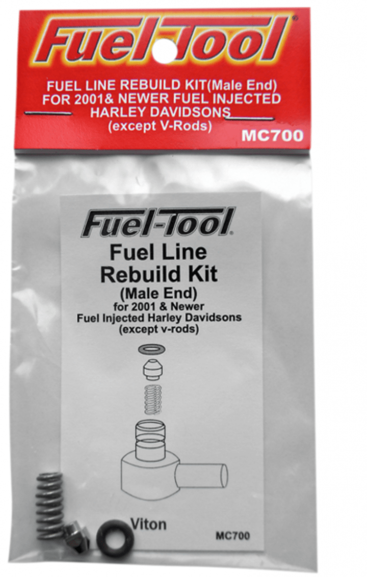 Jack 13 motor FUEL TOOL FUEL LINE REBUILD KIT HARLEY DYNA 20002017