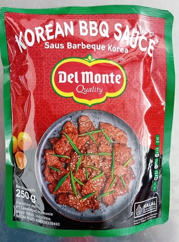 Frozzie Frozen Food Delmonte Sauce Korean Barbeque 250g