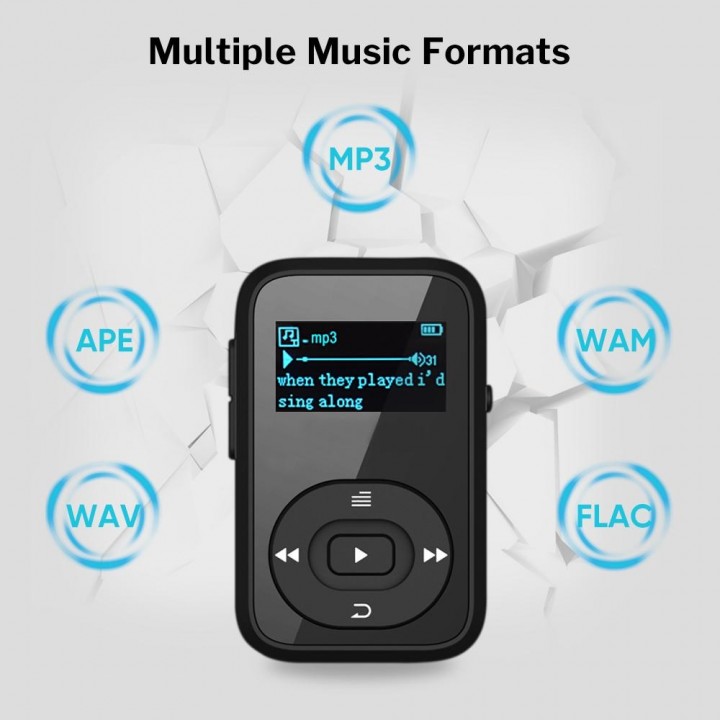 Tokuniku RUIZU X26 8GB AESTHETIC MP3 Player HD Music Lossless