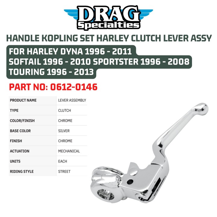 Jack 13 motor HANDLE KOPLING SET HARLEY CLUTCH LEVER ASSY FOR HARLEY