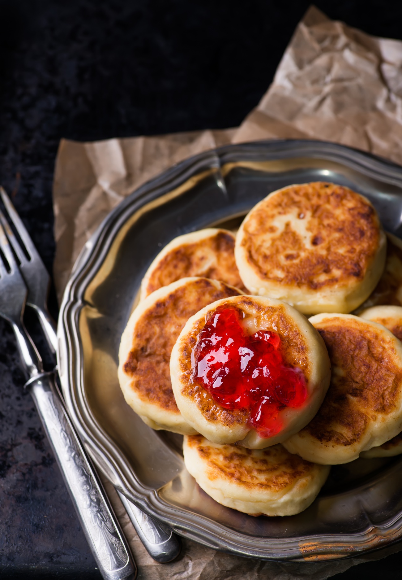 Fluffy Cottage Cheese Pancakes 12 Tomatoes
