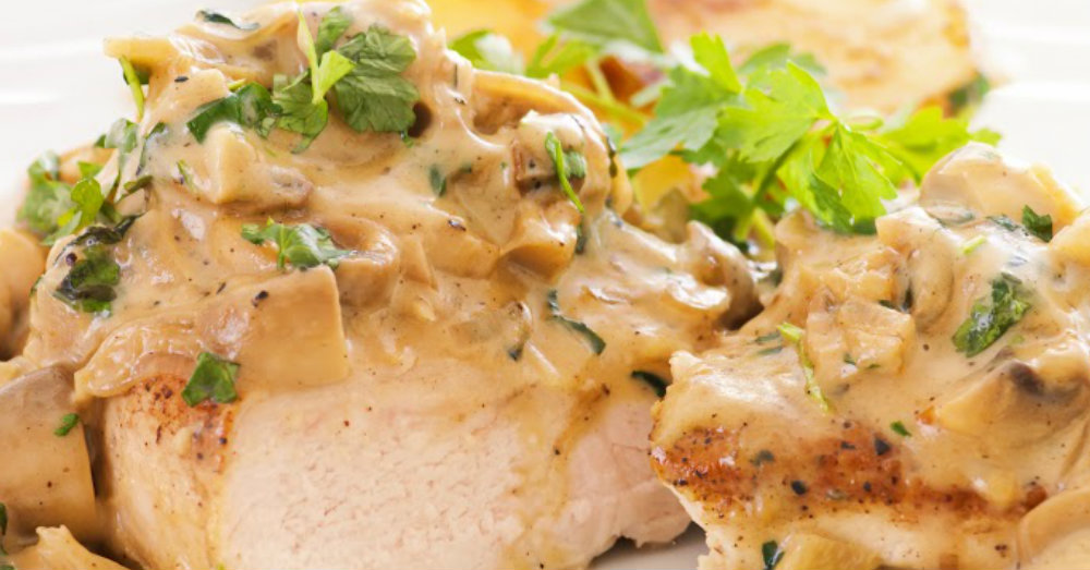 Creamy Mustard Mushroom Chicken 12 Tomatoes