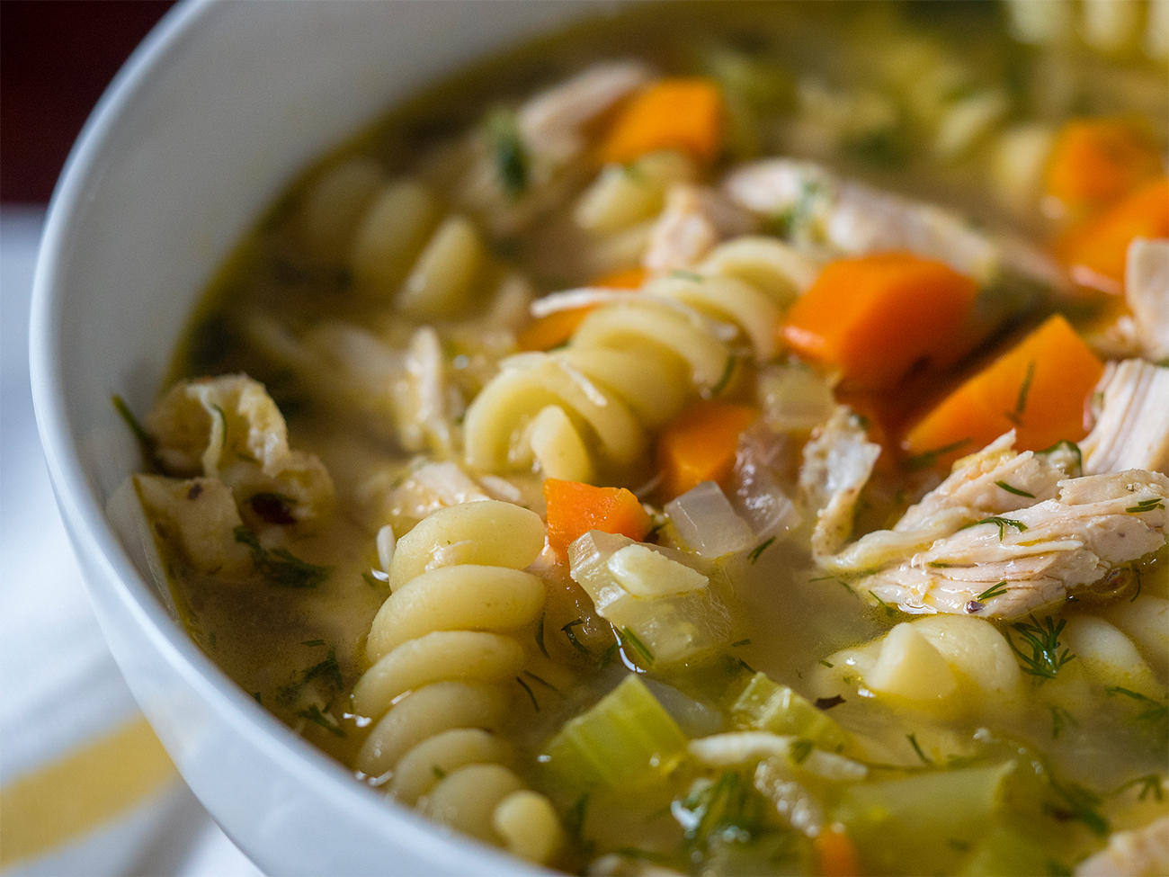“Flu Fighter” Chicken Noodle Soup 12 Tomatoes
