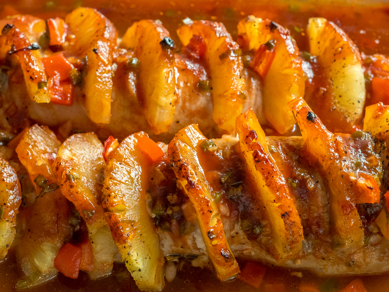 A classic cuban sandwich is an ideal vehicle for leftover pork tenderloin. Hawaiian Pineapple Pork Loin - 12 Tomatoes