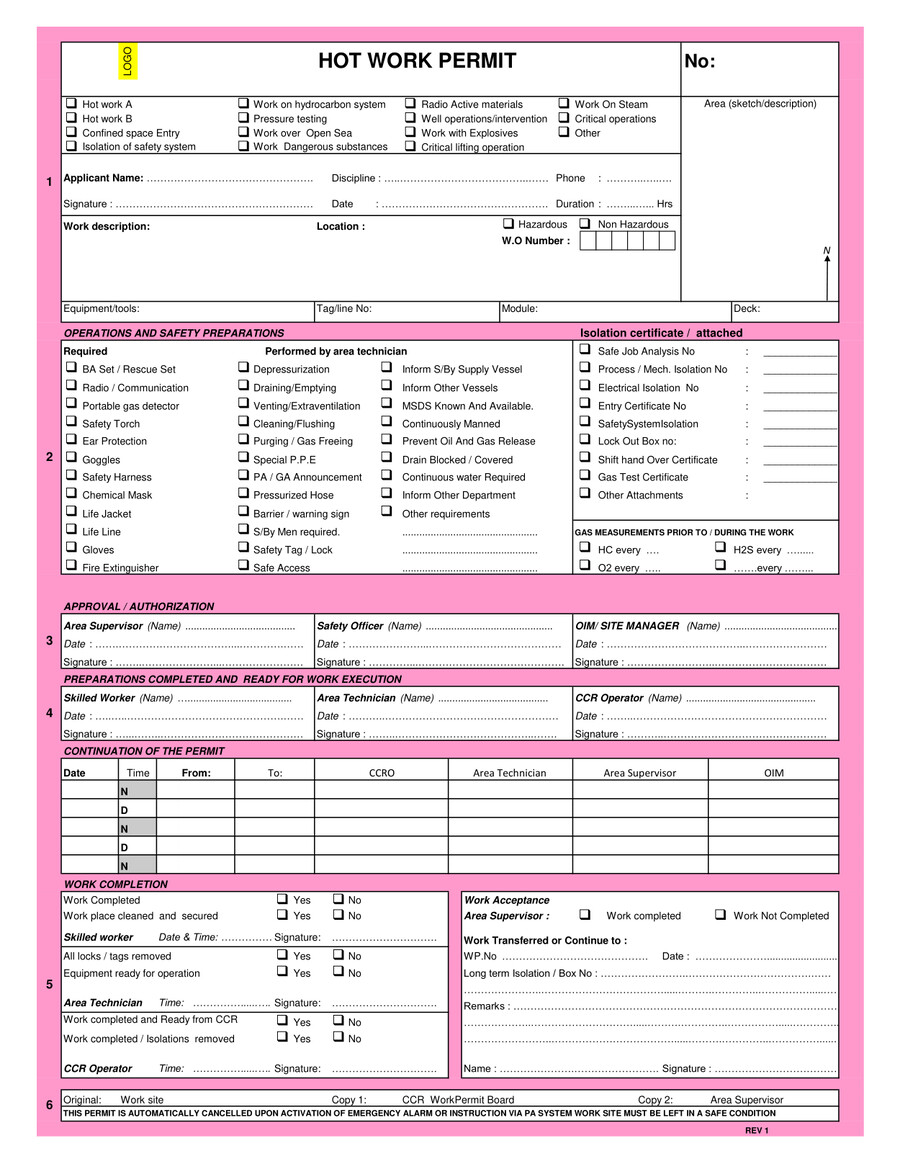 Hot_work_permit_form by Solminds Flipsnack