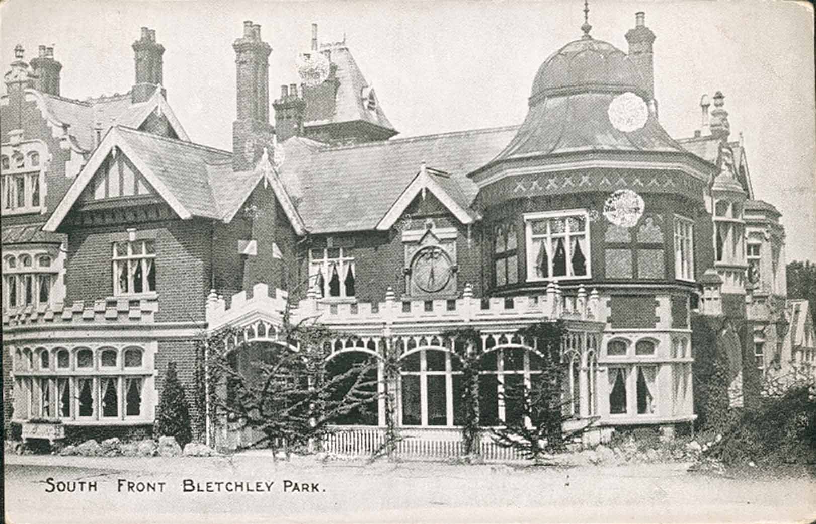Bletchley Park Mansion, South Front Living Archive