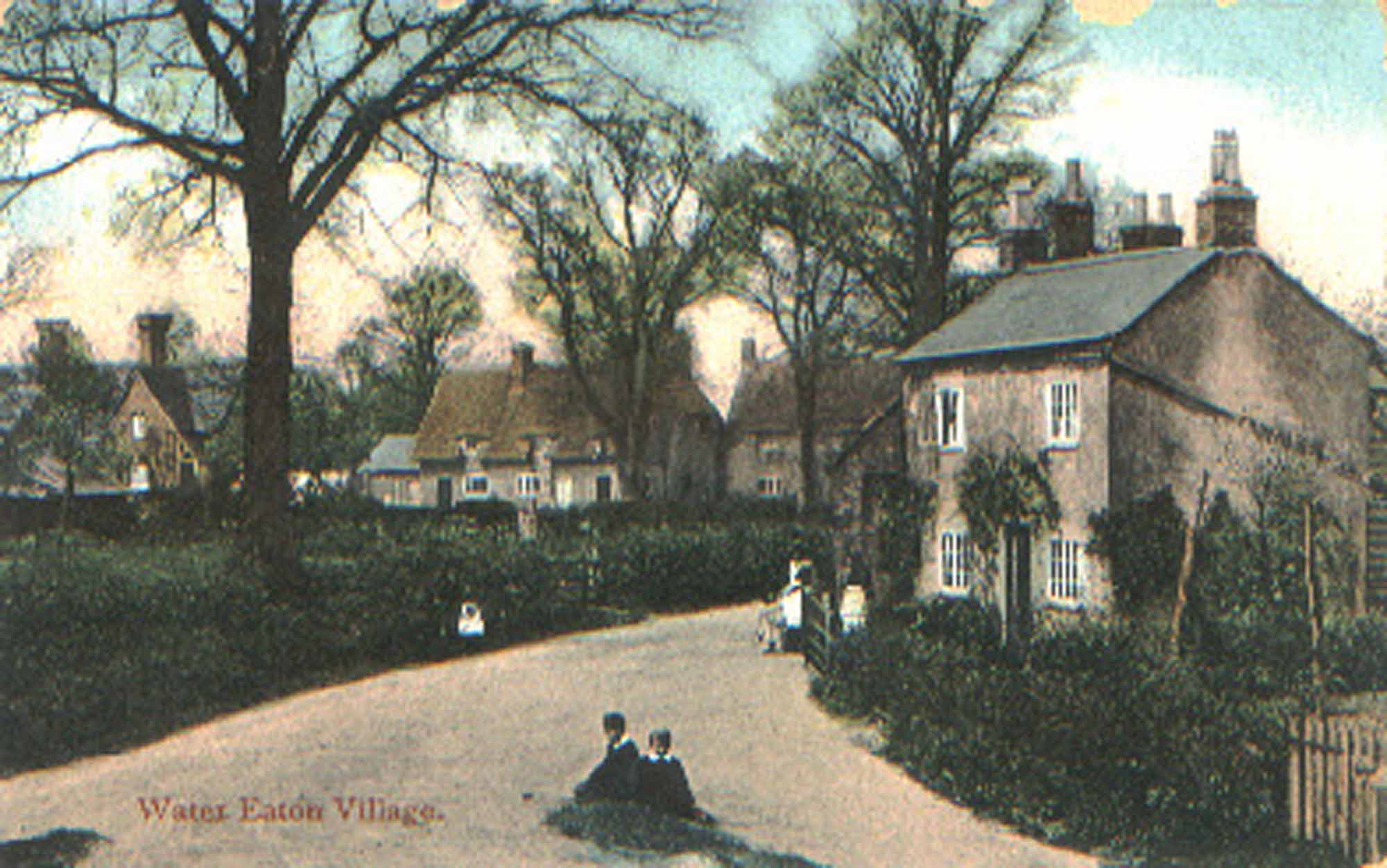 Water Eaton Village from end of Mill Road Living Archive