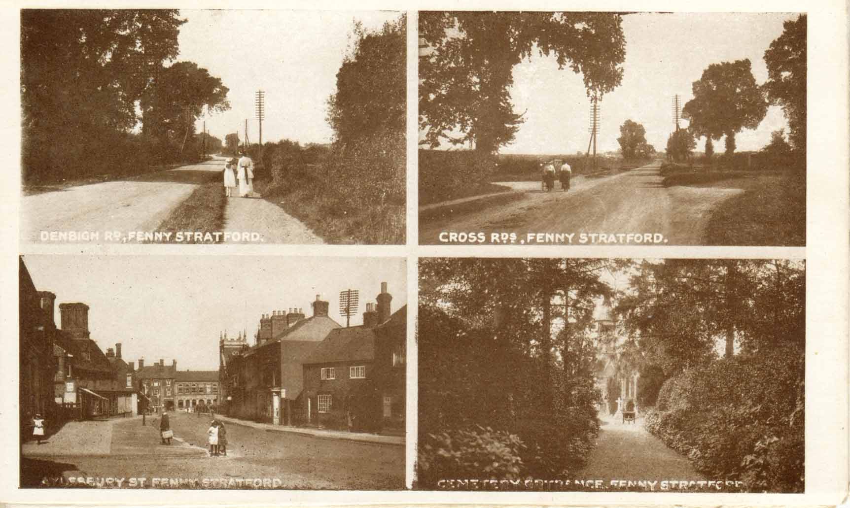 Four views of Fenny Stratford Living Archive
