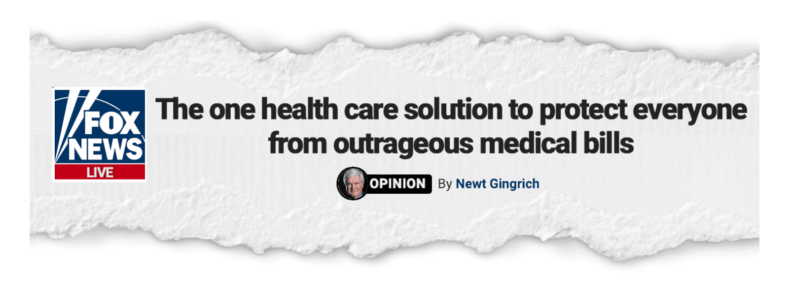 Former Speaker Newt Gingrich The one health care solution to protect