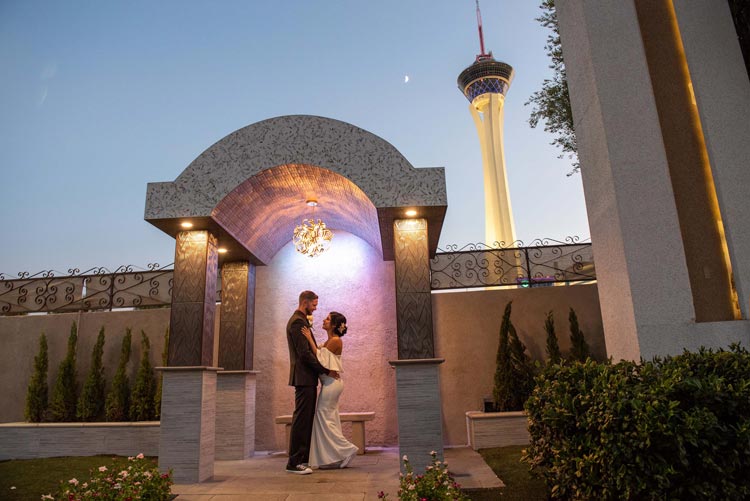 Glass Gardens Wedding Chapel in Las Vegas Chapel of the Flowers