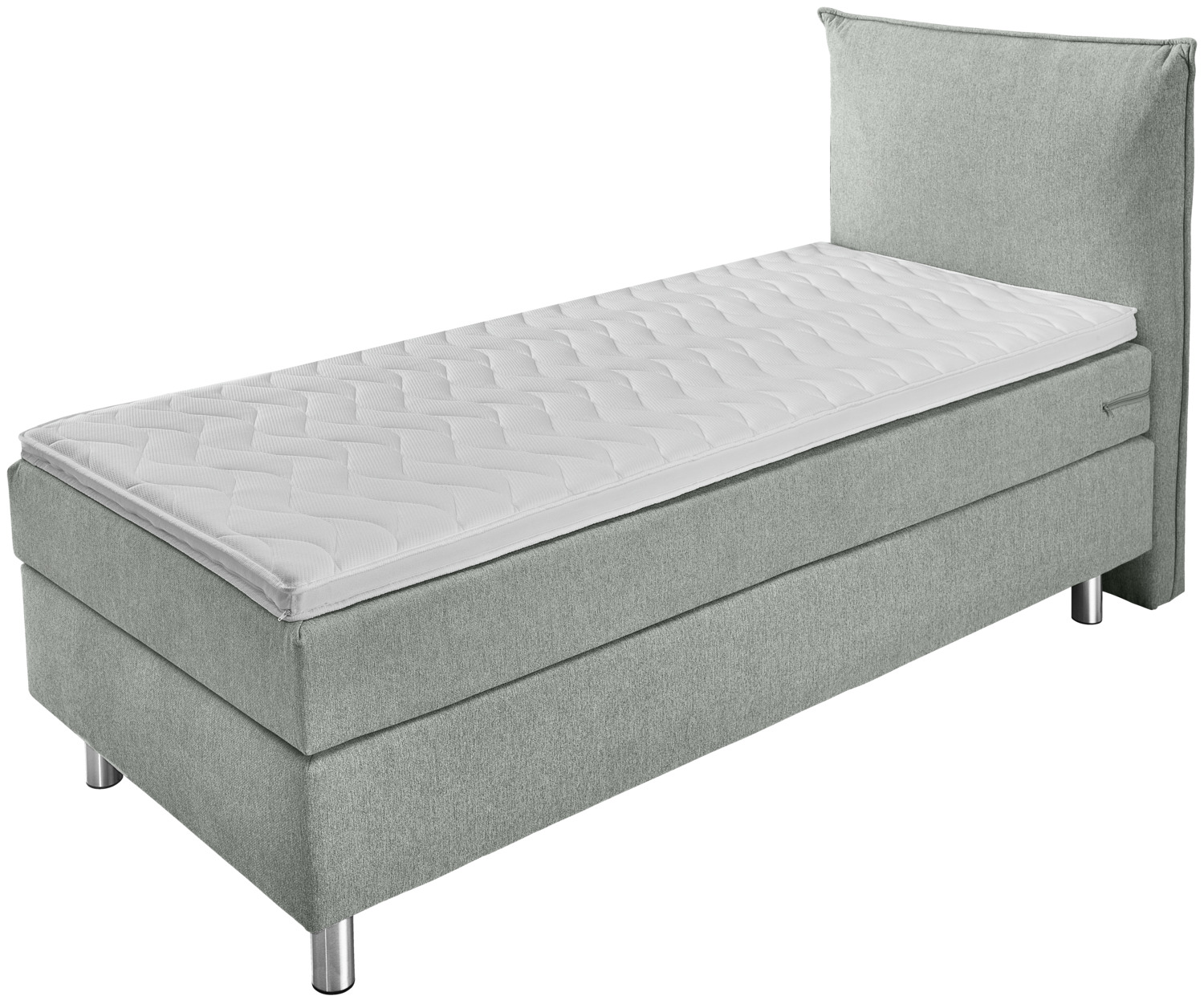 Box spring bed Comfort Upholstery fabric, Chesterfield headb vegaisland