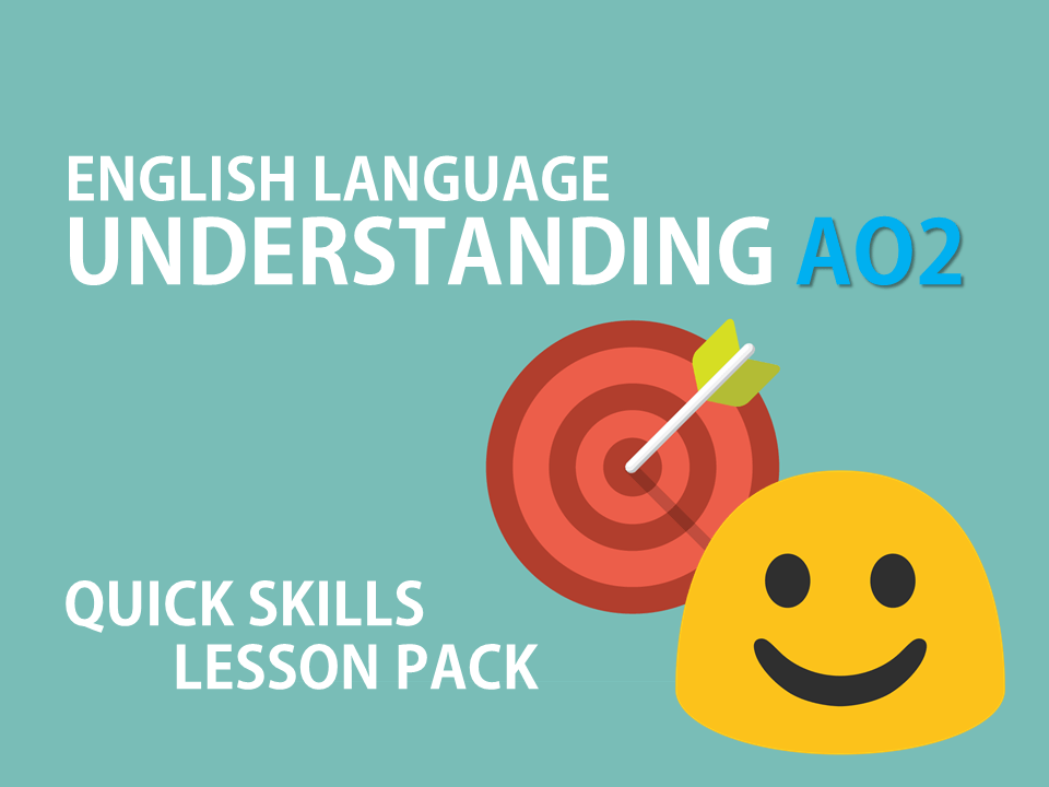 English Language AO2 Skills Lesson Pack AQA, GCSE Scheme of Work