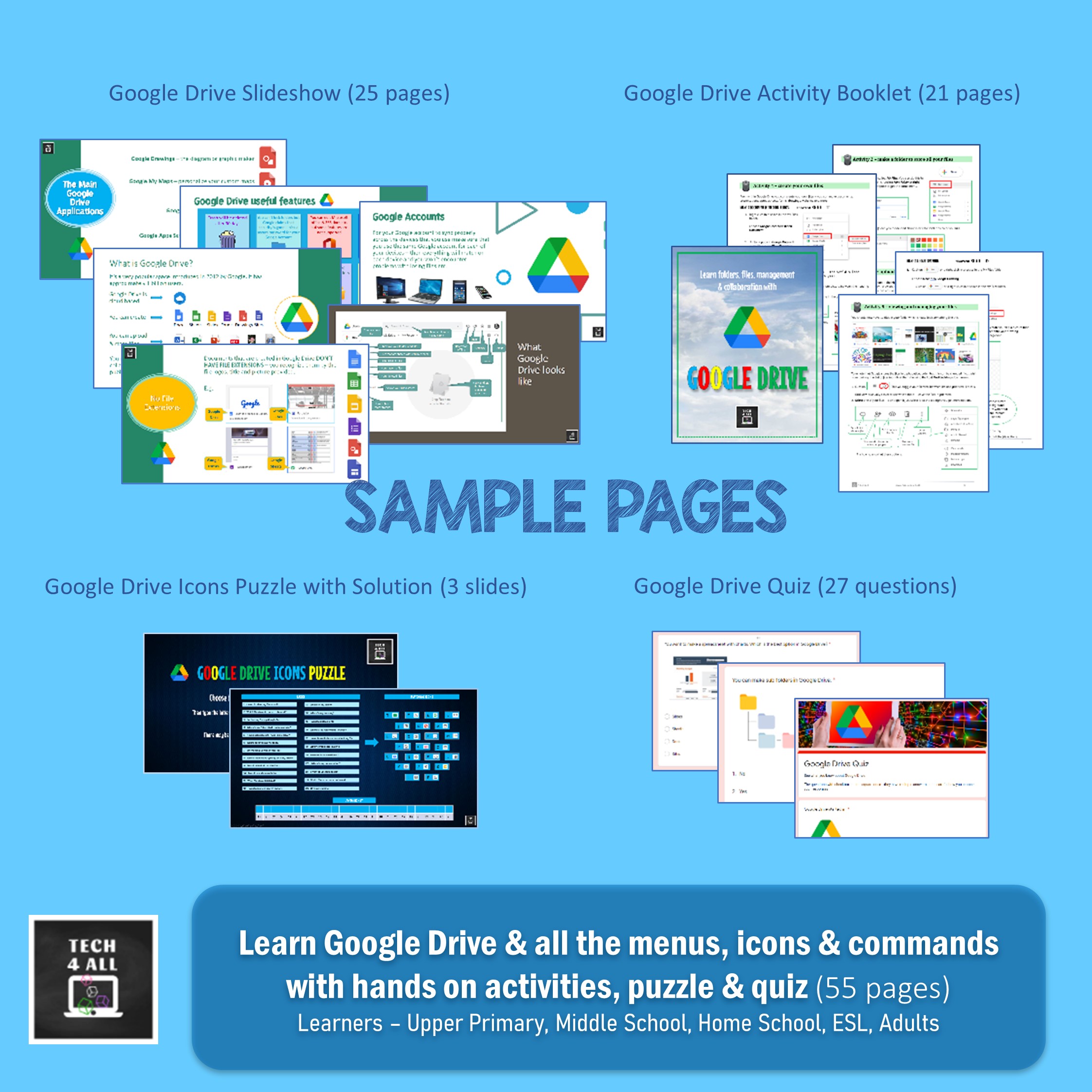 Google Drive Essential Skills Teaching Resources