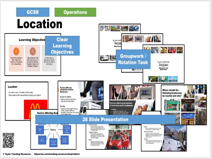 Location Factors for a Business GCSE Business Full Lesson