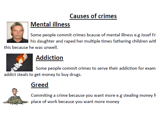RS GCSE AQA Crime and Punishment revision guide Teaching