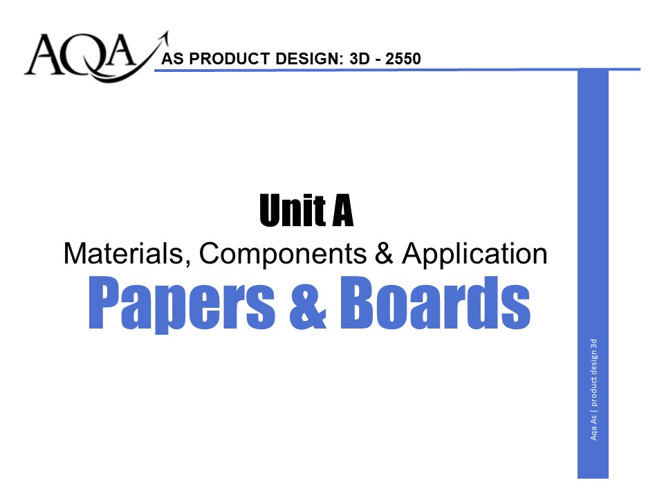 Types Of Paper, Boards, and Printing Techniques Teaching Resources