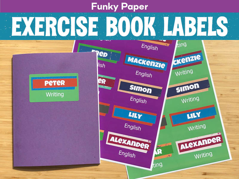 Exercise Book Cover ExerciseWalls