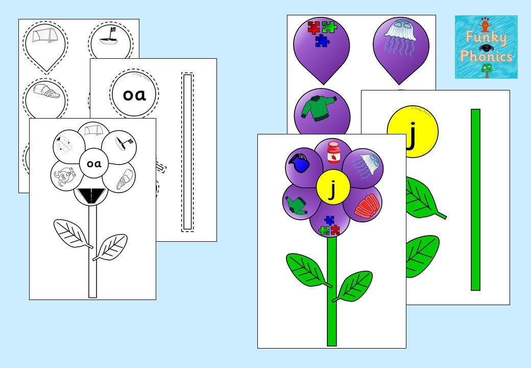 Phase 3 Phonic Flowers Teaching Resources