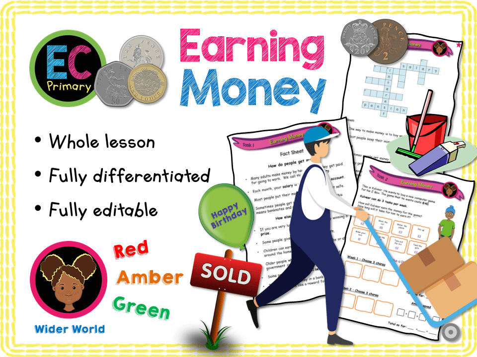 KS1 PSHE Money Teaching Resources