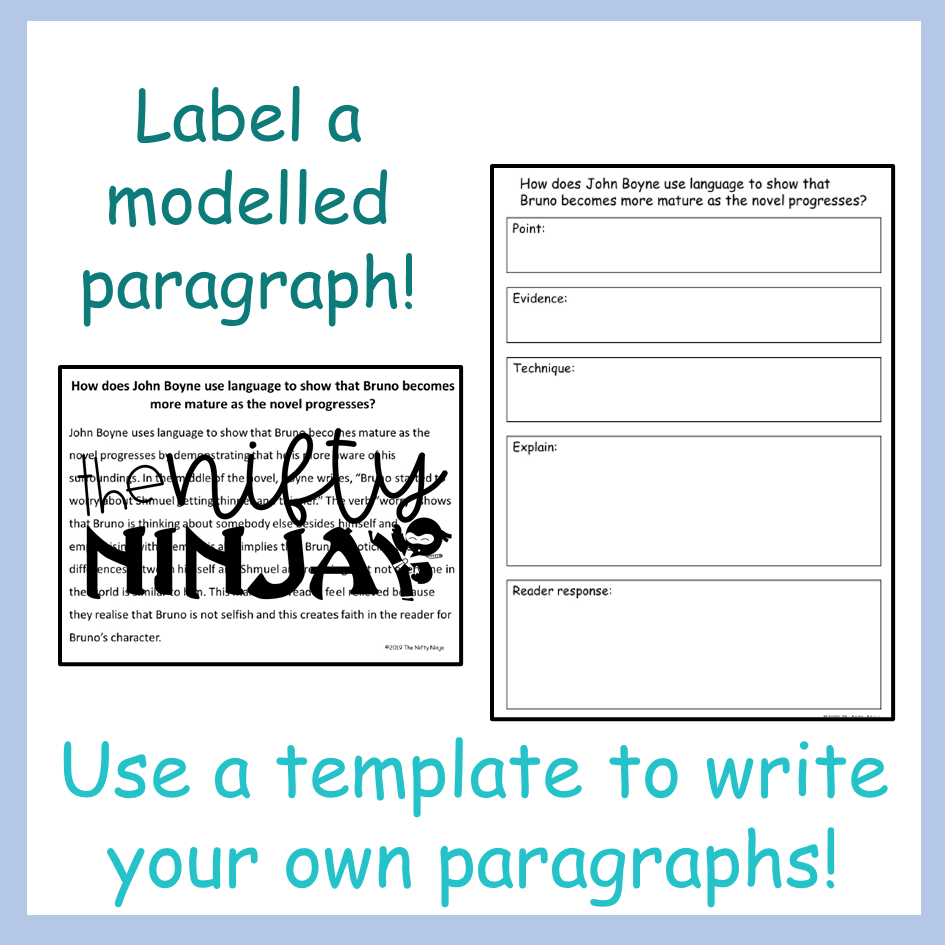 The Boy in the Striped Pyjamas Chapter 19 Activities Teaching Resources