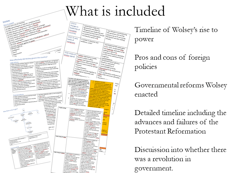 AQA A Level Tudors Guide Henry VIII Teaching Resources