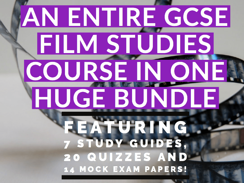 An entire GCSE Film Studies course! Resources for Component 1, 2