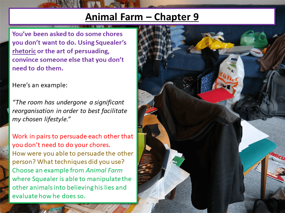 Animal Farm Chapter 9 Teaching Resources