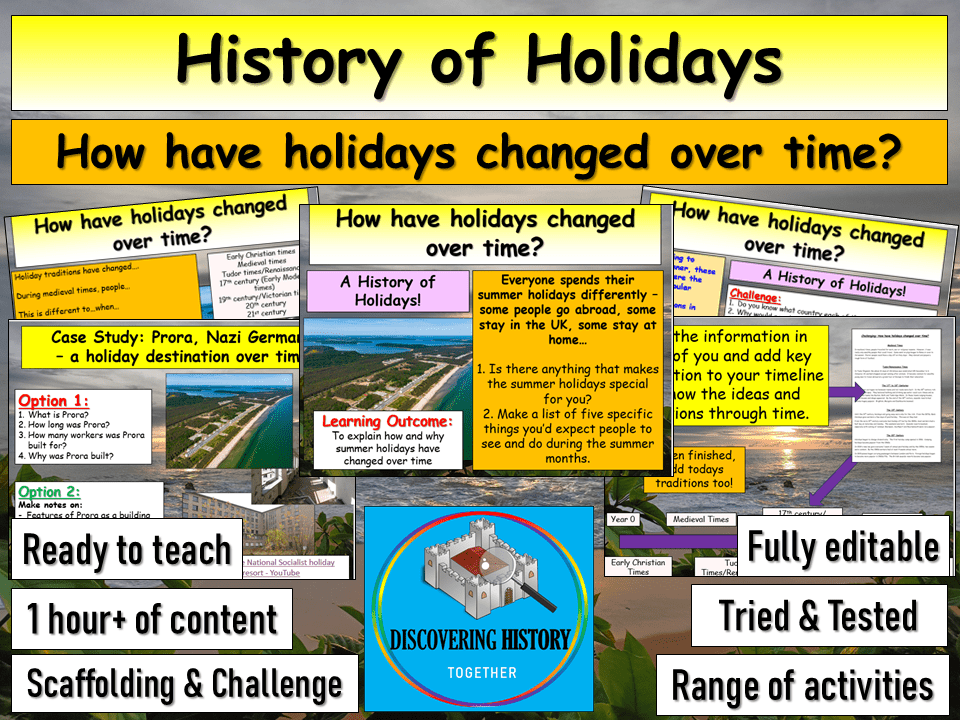 History of Summer Holidays | Teaching Resources