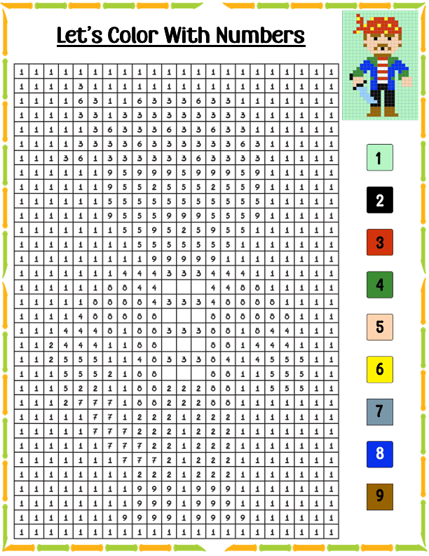 Mosaic Color By Number Printables Color By Number Mystery Mosaics