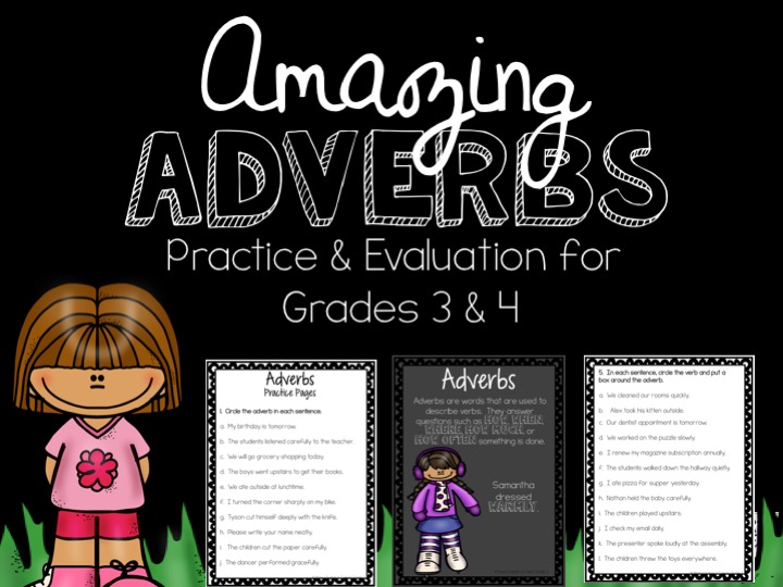 Amazing Adverbs Teaching Resources
