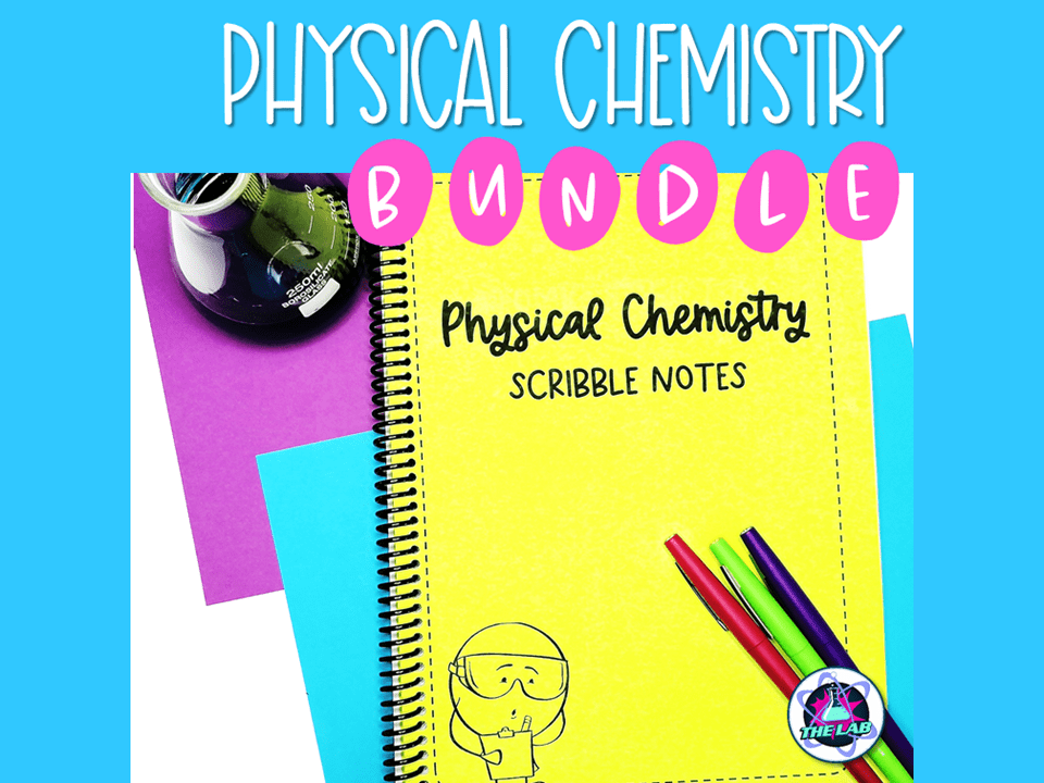 Physical Chemistry Scribble Notes BUNDLE Teaching Resources