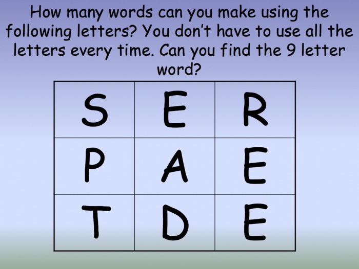 KS2 Spelling Boggle Game Teaching Resources