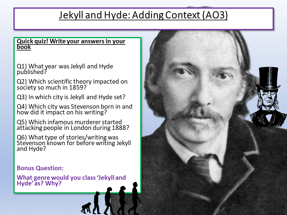 Jekyll and Hyde Teaching Resources