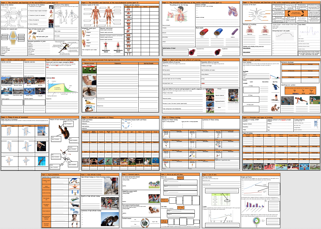 AQA GCSE PE Work Booklet The PE Classroom