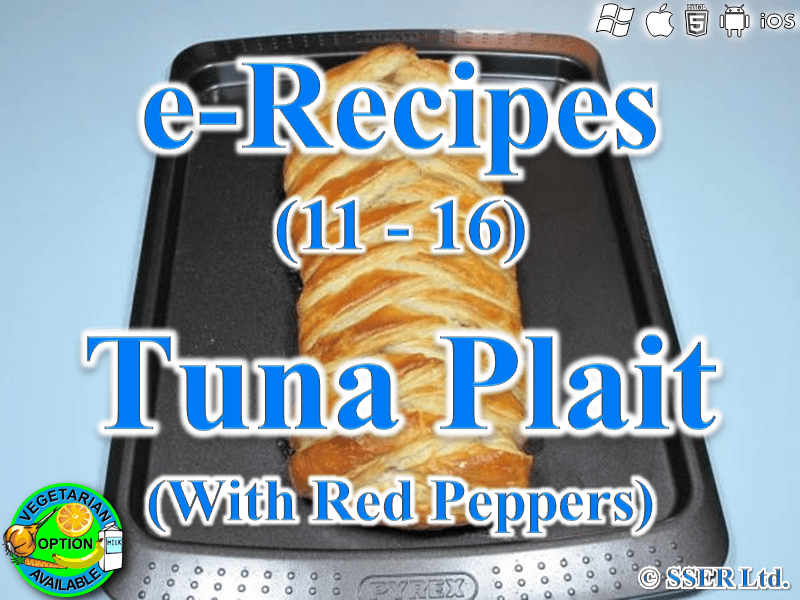 eRecipe 58 Tuna & Red Pepper Plait Teaching Resources
